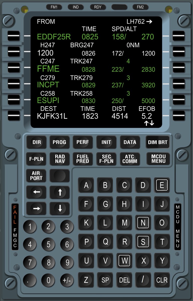 A320 Cockpit Poster