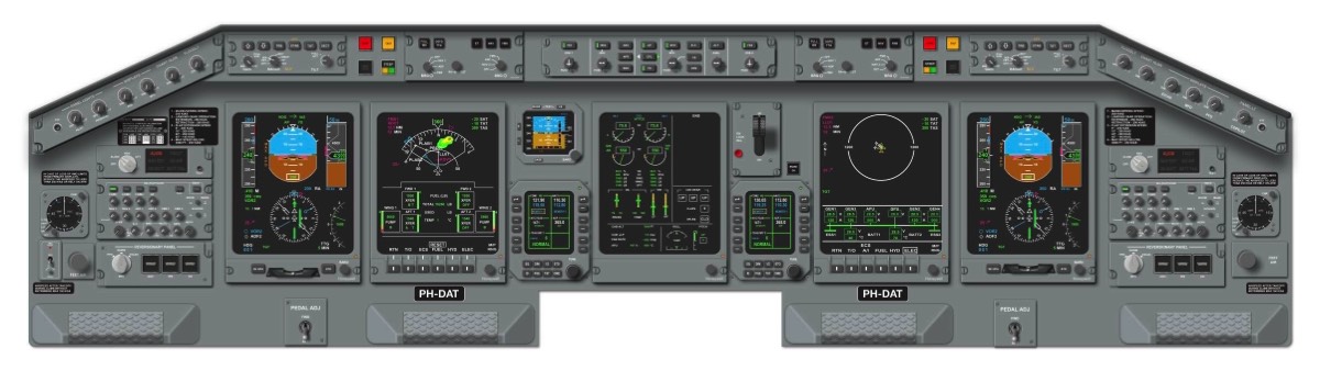Embraer E145 Cockpit Training Posters