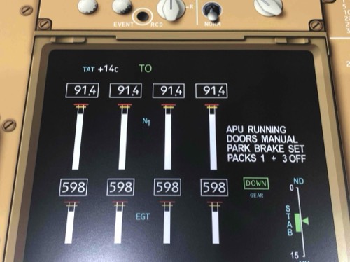 Cockpit Training Posters 747 3