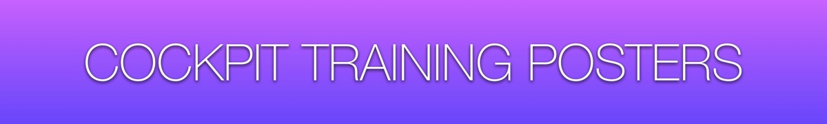 Cockpit Training Posters Title