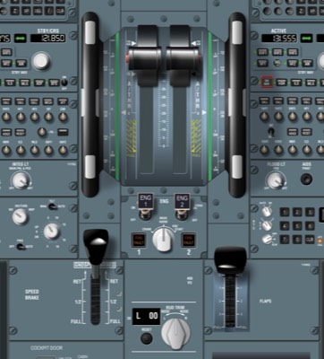 Airbus A320 Cockpit Poster