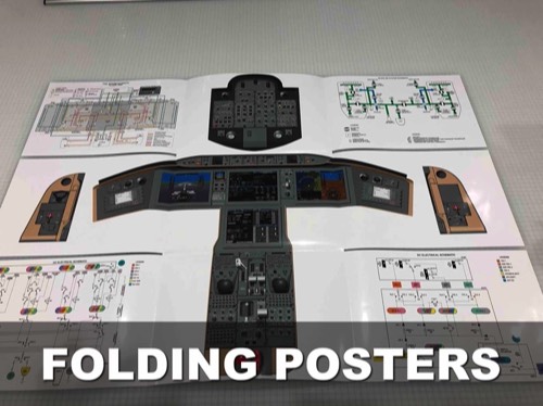 Folding Cockpit Training Posters